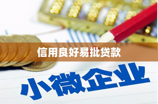 高阳信用良好易批贷款