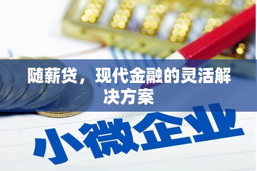 高阳随薪贷，现代金融的灵活解决方案