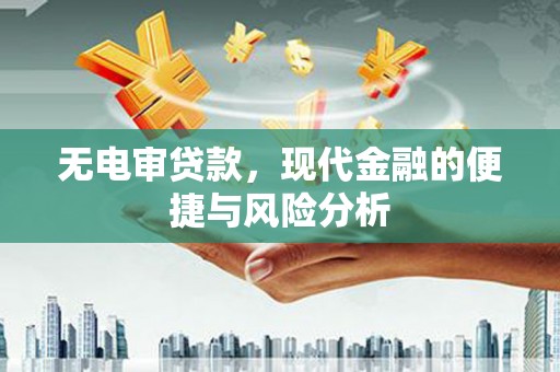 高阳无电审贷款，现代金融的便捷与风险分析