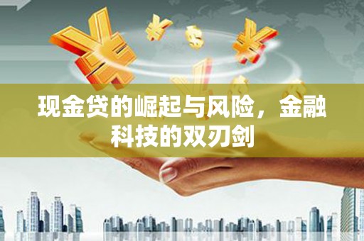 高阳现金贷的崛起与风险，金融科技的双刃剑
