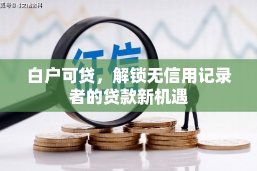 高阳白户可贷，解锁无信用记录者的贷款新机遇
