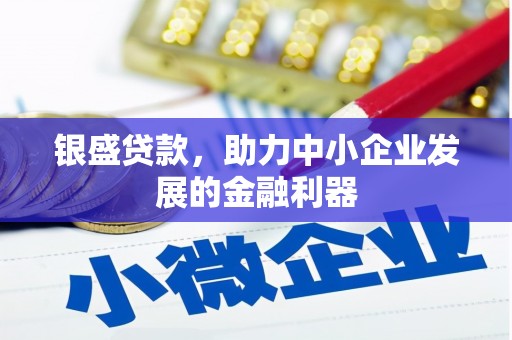 高阳银盛贷款，助力中小企业发展的金融利器