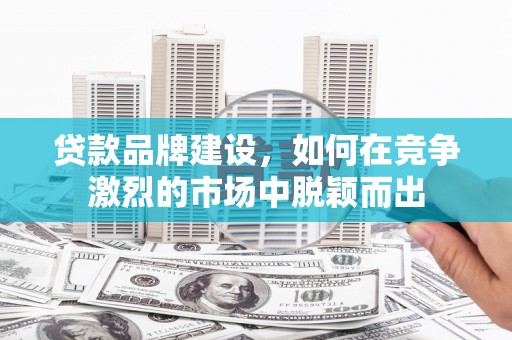 高阳贷款品牌建设，如何在竞争激烈的市场中脱颖而出