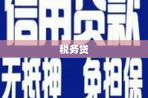 高阳税务贷