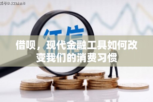 高阳借呗，现代金融工具如何改变我们的消费习惯