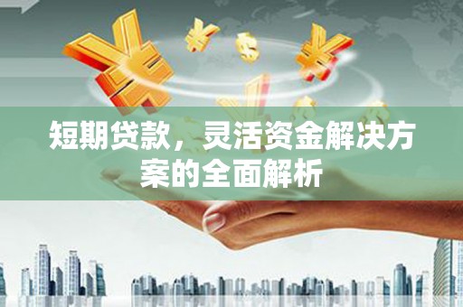高阳短期贷款，灵活资金解决方案的全面解析