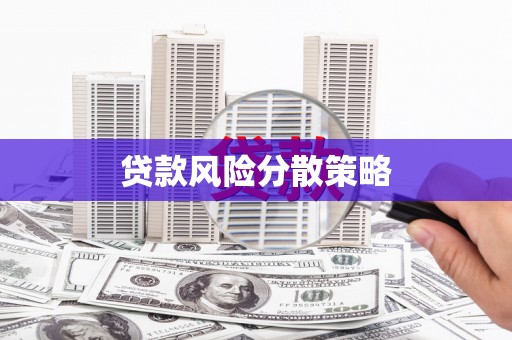 高阳贷款风险分散策略