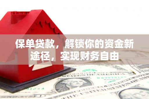 高阳保单贷款，解锁你的资金新途径，实现财务自由