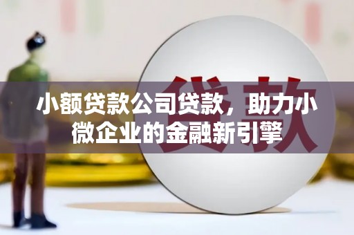 高阳小额贷款公司贷款，助力小微企业的金融新引擎