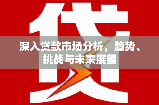 高阳深入贷款市场分析，趋势、挑战与未来展望