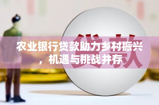 高阳农业银行贷款助力乡村振兴，机遇与挑战并存