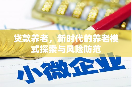 高阳贷款养老，新时代的养老模式探索与风险防范